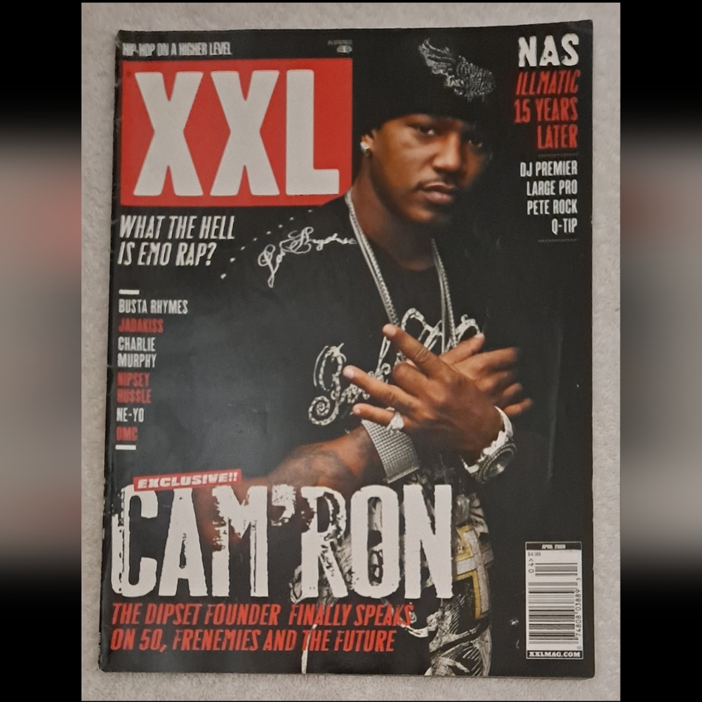 XXL Hip Hop Magazine April 2009 Cam'Ron